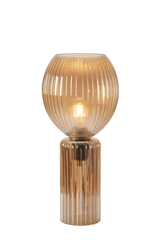 Toulipa bärnsten bordslampa 108851 | Toulipa amber table lamp 108851 | Toulipa Bernstein Tischlampe 108851