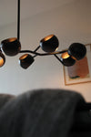 Edgar svart taklampa belysning | Edgar black pendant lamp | Edgar schwarz Pendelleuchte