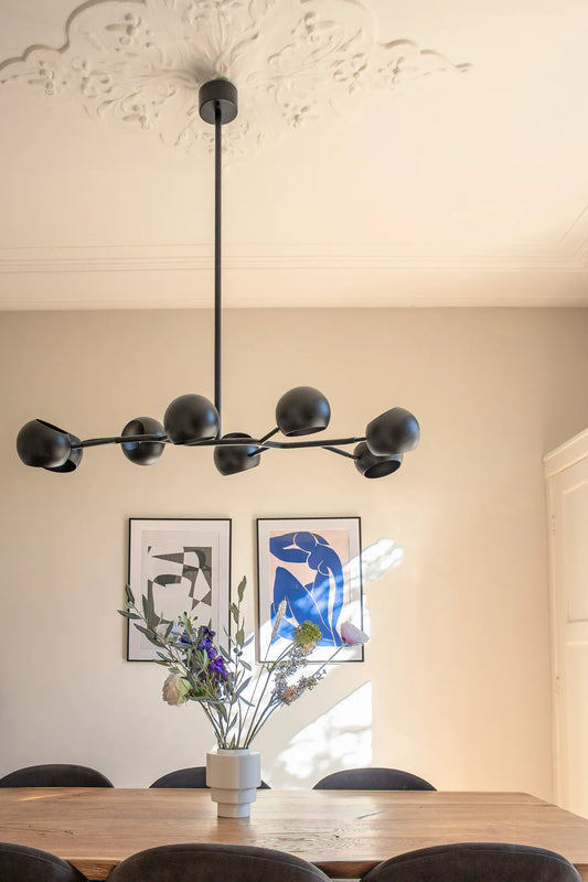 Edgar svart taklampa svensk design | Edgar black pendant lamp Swedish | Edgar schwarz Pendelleuchte schwedisches Design