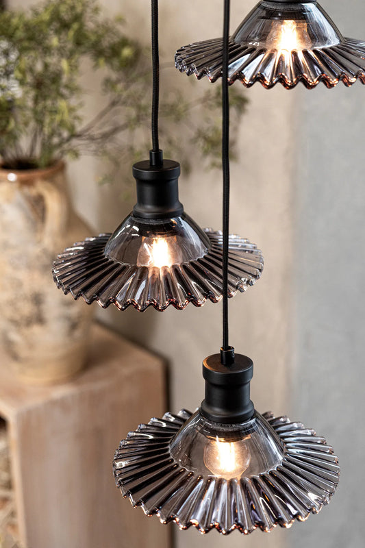 Novia grå taklampa skandinavisk design | Novia grey pendant lamp | Novia grau Pendelleuchte skandinavisches Design