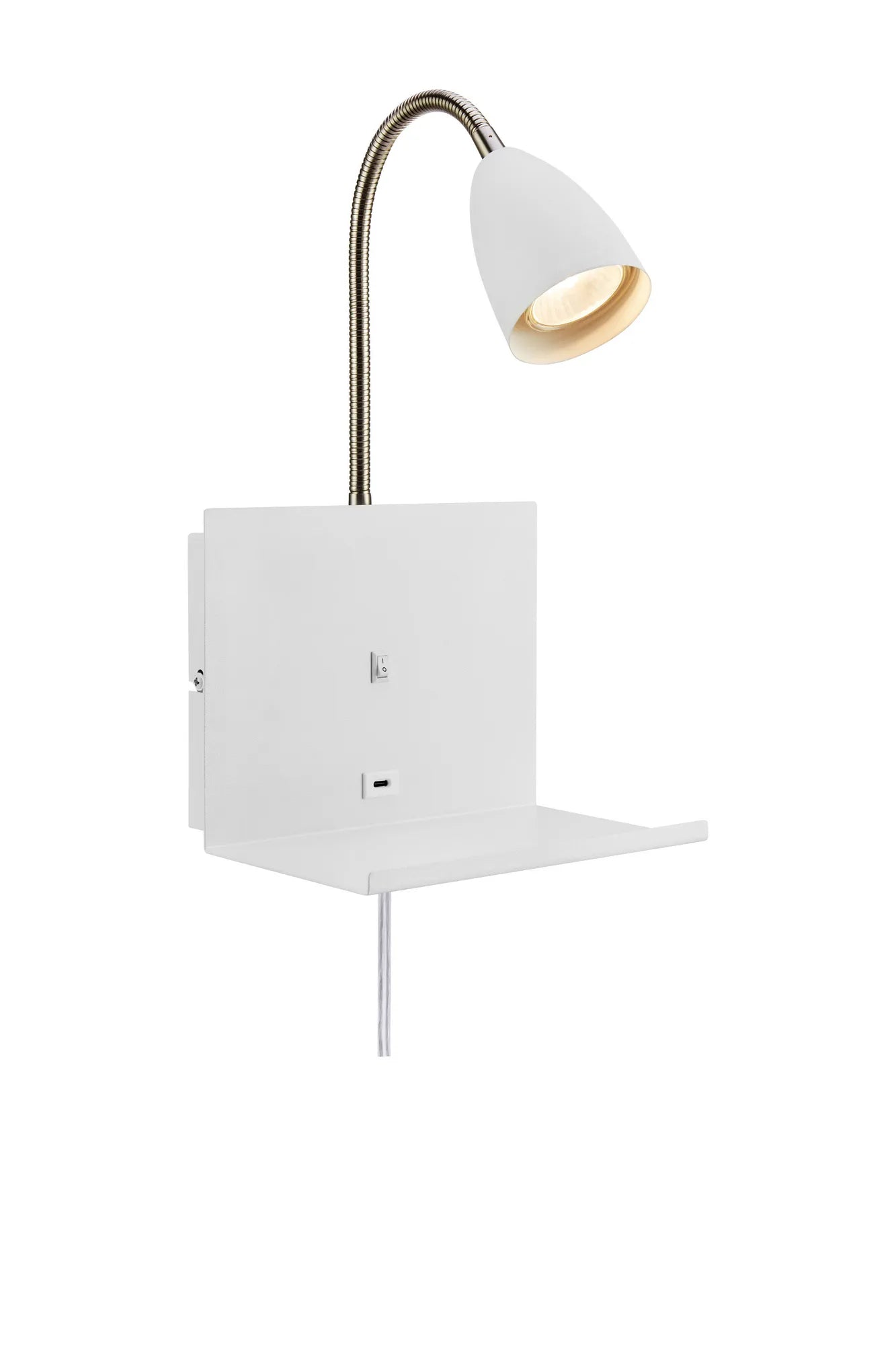 Cuarto vit vägglampa 108856 | Cuarto white wall lamp 108856 | Cuarto weiß Wandleuchte 108856
