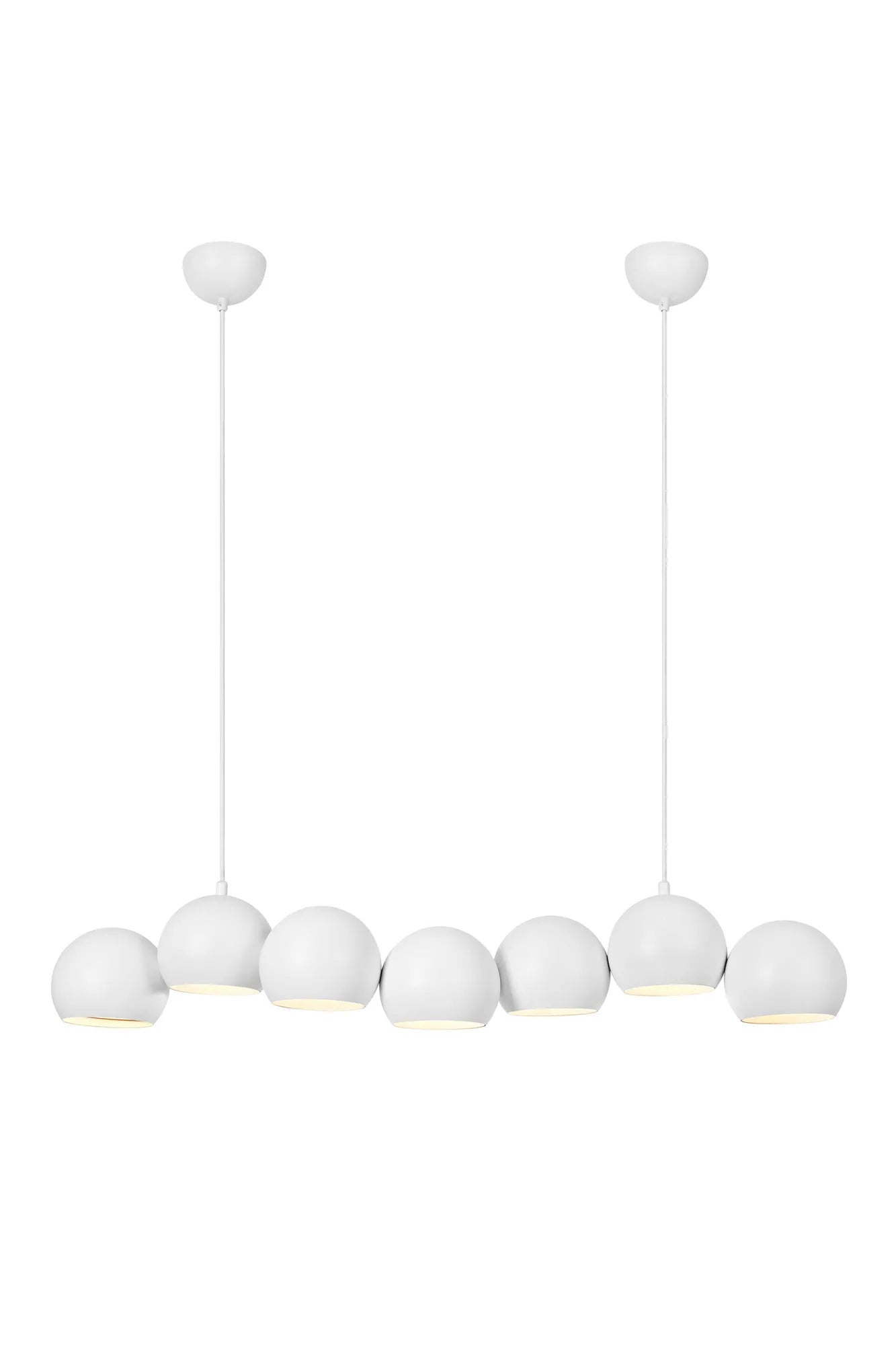 Cupolo vit taklampa 108859 | Cupolo white pendant lamp 108859 | Cupolo weiß Pendelleuchte 108859