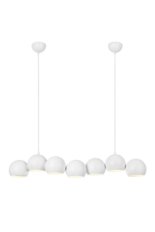 Cupolo vit taklampa 108859 | Cupolo white pendant lamp 108859 | Cupolo weiß Pendelleuchte 108859