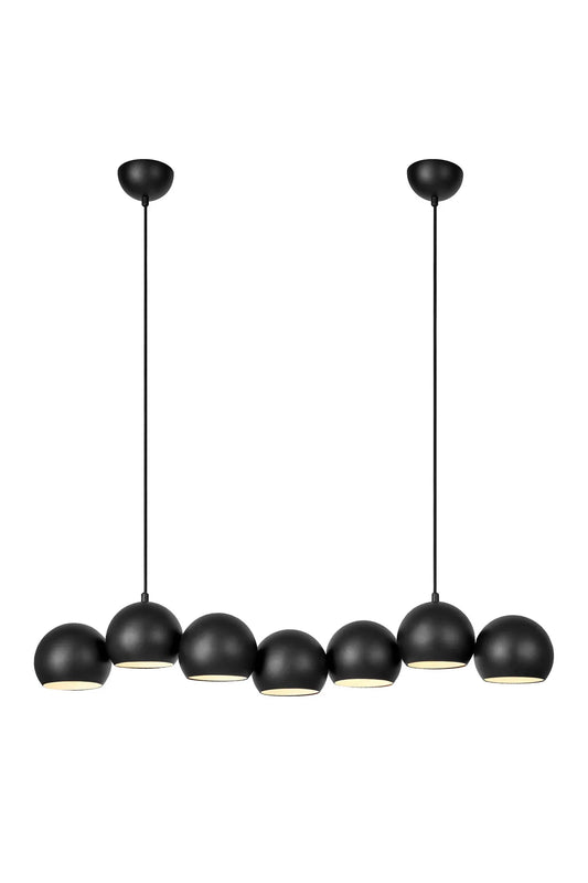 Cupolo svart taklampa 108860 | Cupolo black pendant lamp 108860 | Cupolo schwarz Pendelleuchte 108860