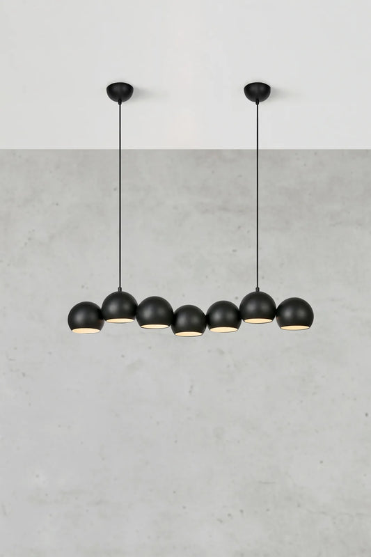 Cupolo svart taklampa stilren belysning | Cupolo black pendant | Cupolo schwarz Pendelleuchte minimalistische Beleuchtung