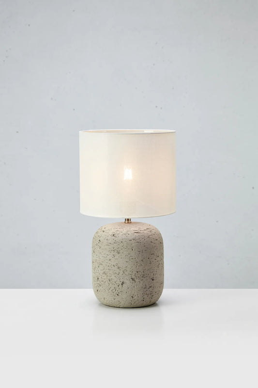 Montagna grå bordslampa 45 cm stilren belysning | Montagna grey table | Montagna grau Tischlampe minimalistische Beleuchtung