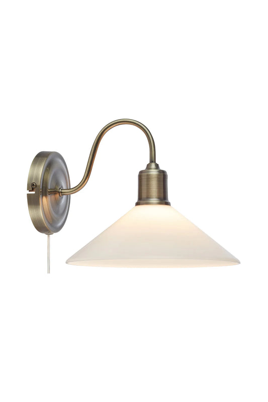 Vela vit vägglampa 108865 | Vela white wall lamp 108865 | Vela weiß Wandleuchte 108865
