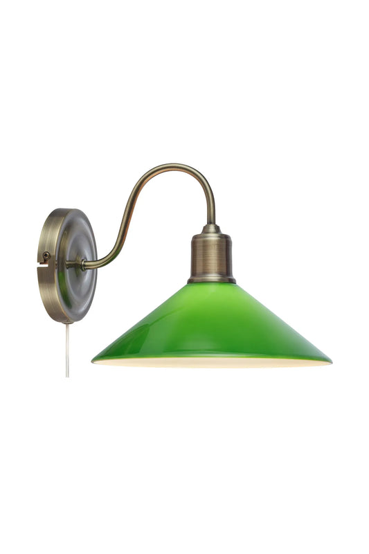 Vela grön vägglampa 108866 | Vela green wall lamp 108866 | Vela grün Wandleuchte 108866