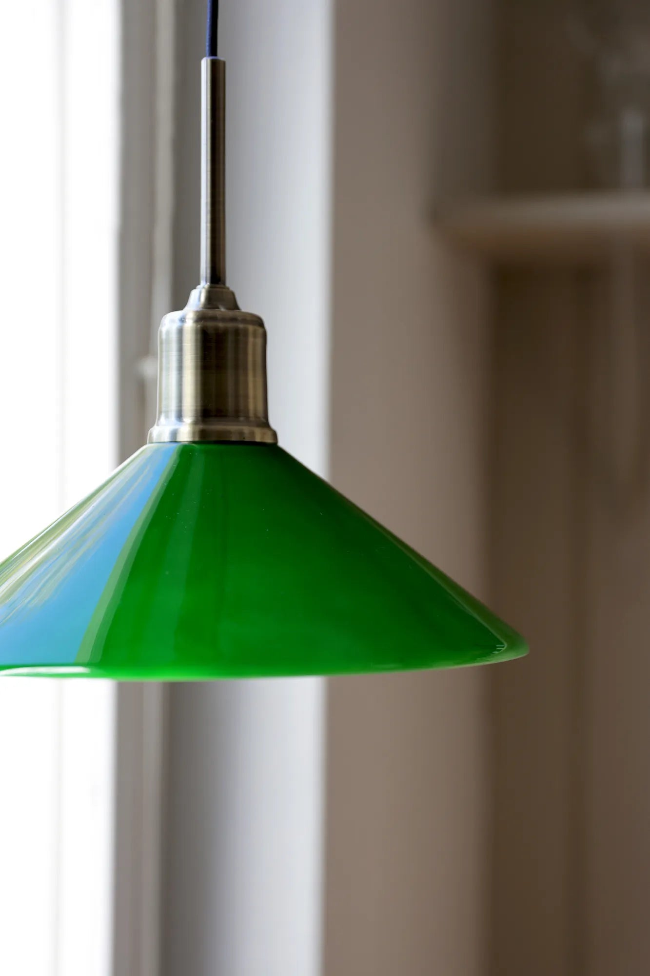 Vela grön fönsterlampa skandinavisk design | Vela green window light | Vela grün Fensterleuchte skandinavisches Design