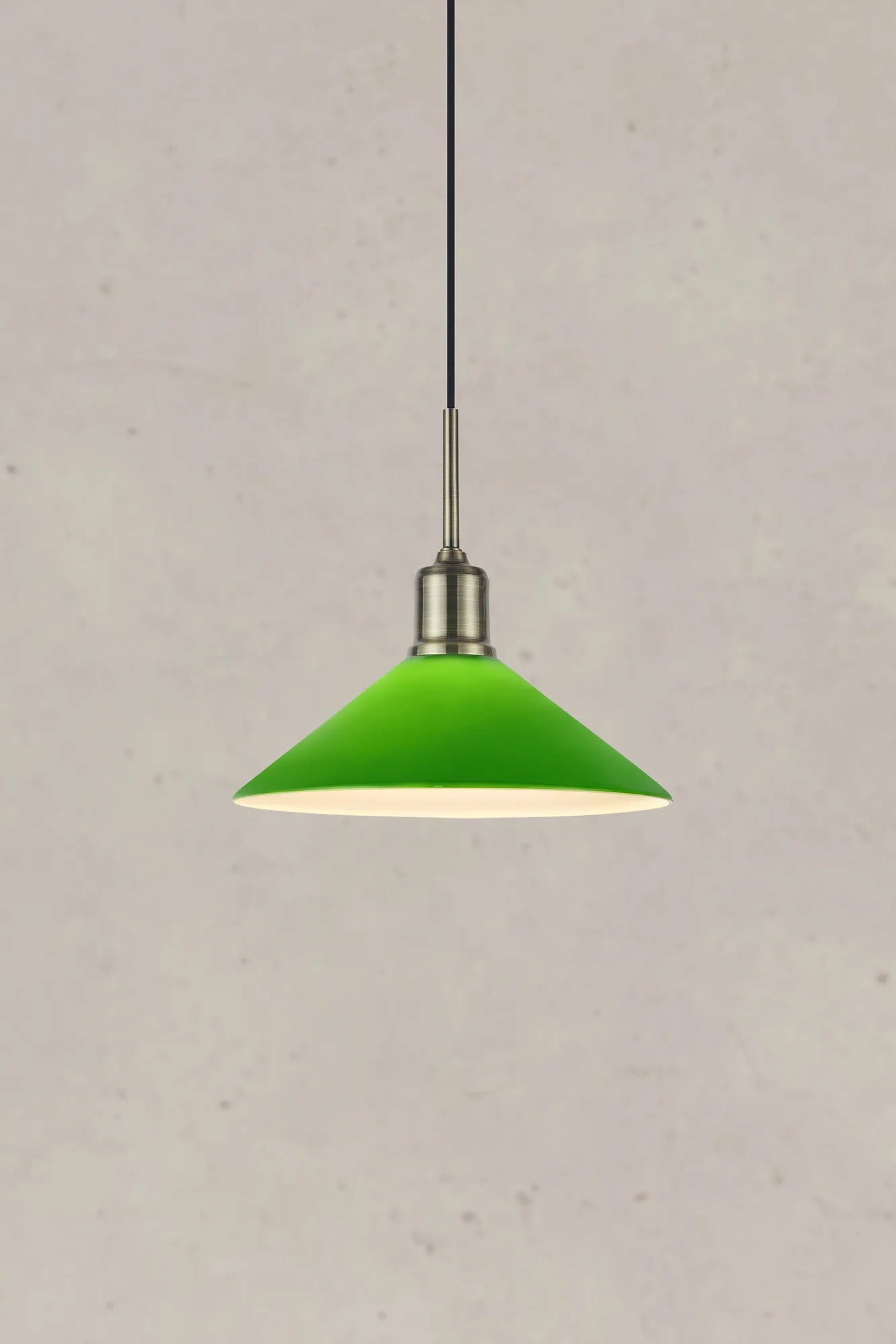 Vela grön fönsterlampa stilren belysning | Vela green window light | Vela grün Fensterleuchte minimalistische Beleuchtung