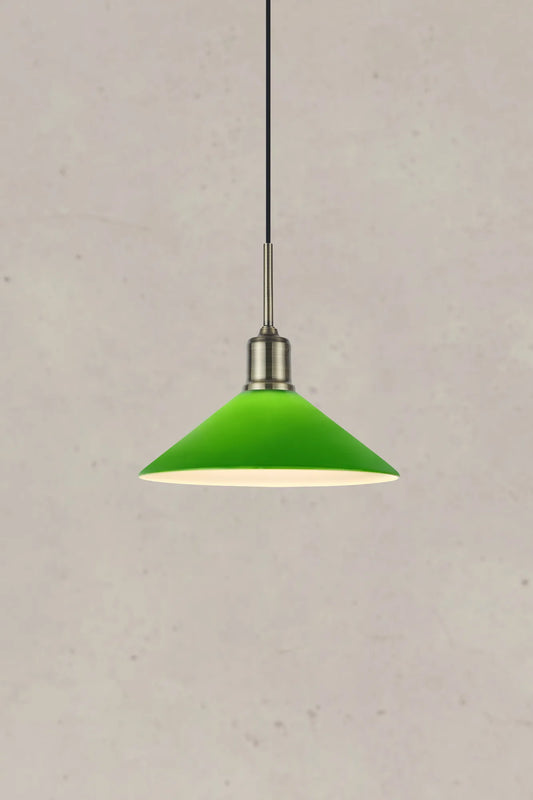 Vela grön fönsterlampa stilren belysning | Vela green window light | Vela grün Fensterleuchte minimalistische Beleuchtung