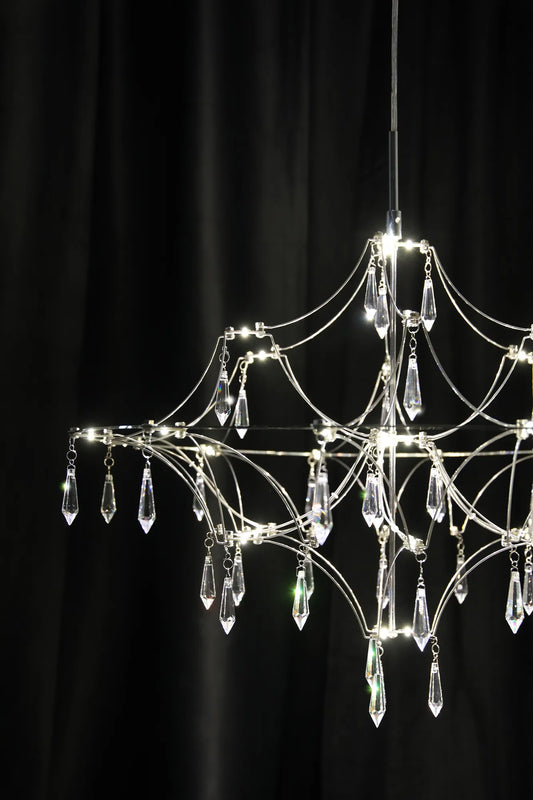 Efesos stål taklampa 60 cm stilren belysning | Efesos steel pendant | Efesos Stahl Pendelleuchte minimalistische Beleuchtung