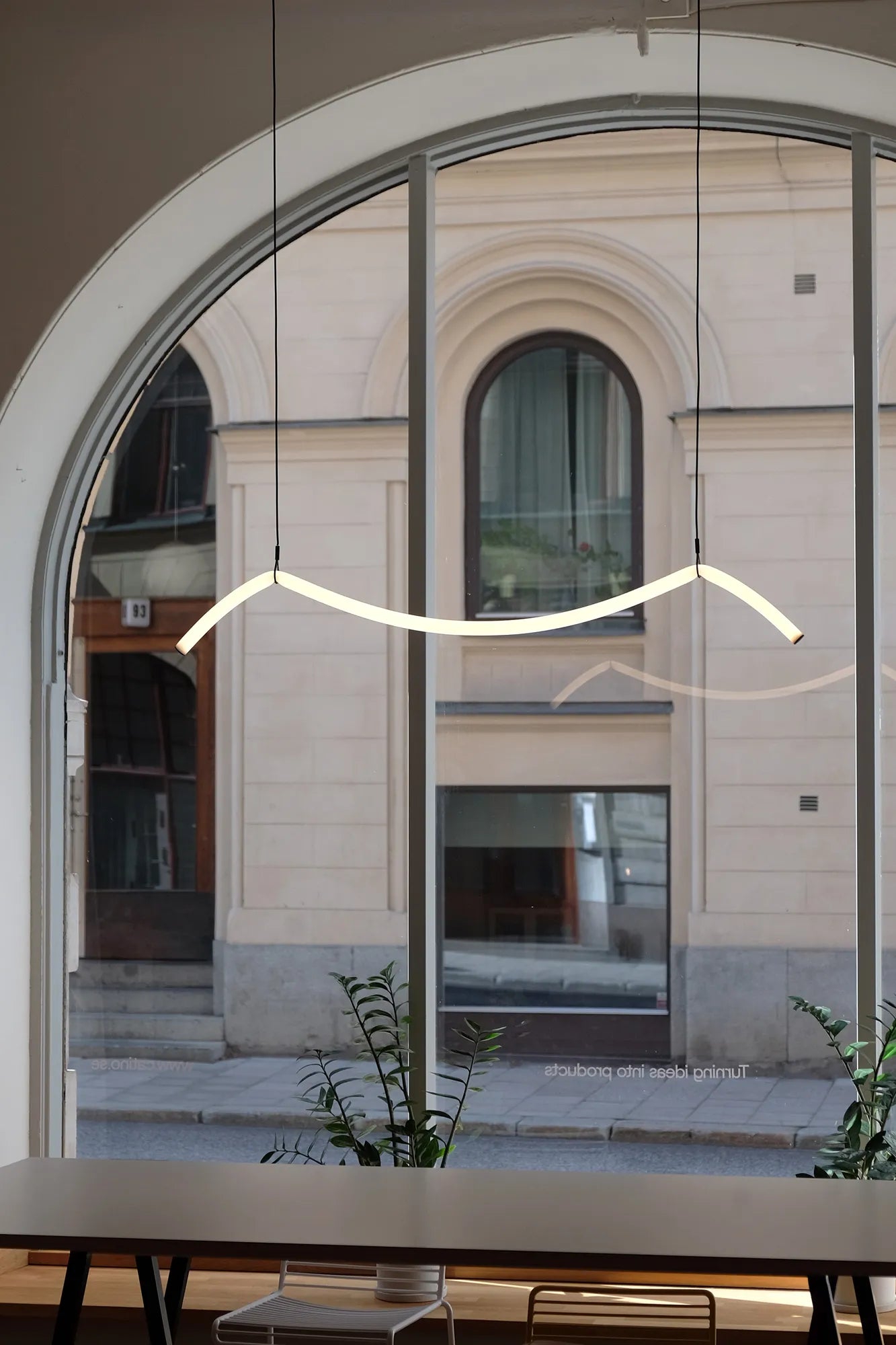 Melt vit taklampa belysning | Melt white pendant lamp | Melt weiß Pendelleuchte