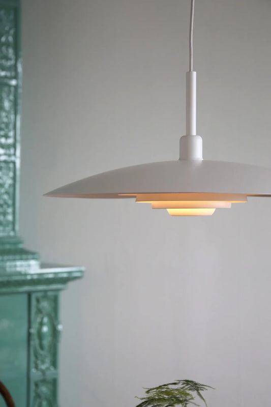 Piny vit taklampa 57 cm skandinavisk design | Piny white pendant lamp | Piny weiß Pendelleuchte skandinavisches Design