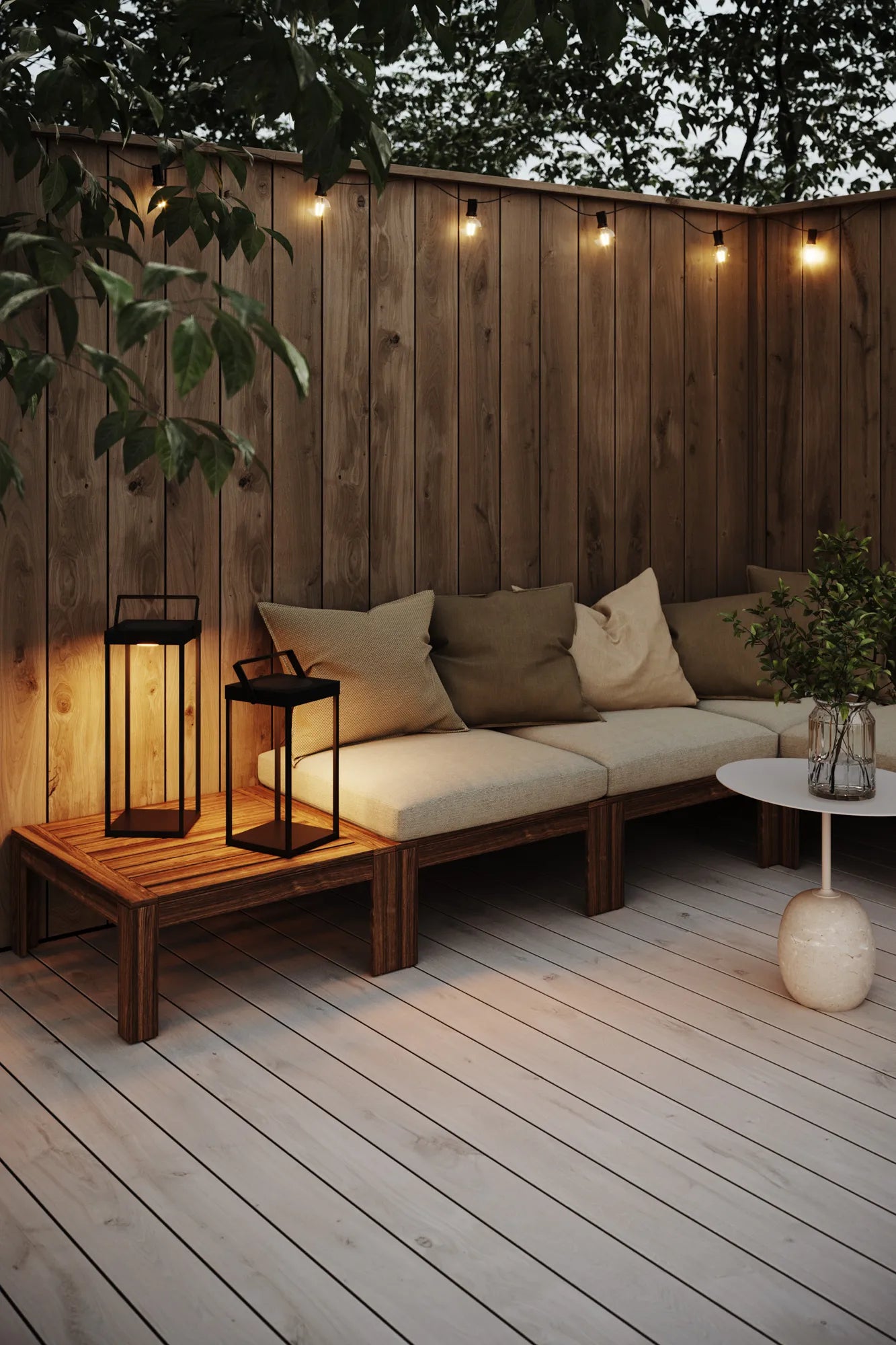 Pure svart lampa 42 cm skandinavisk design | Pure black lamp Scandinavian design | Pure schwarz Lampe skandinavisches Design