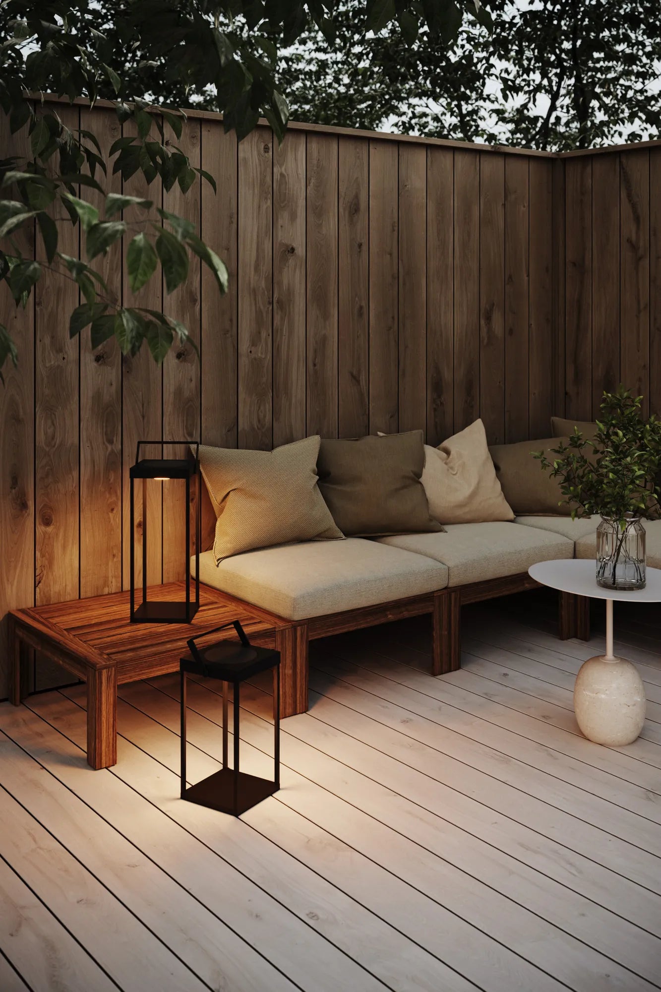 Pure svart lampa 53 cm belysning | Pure black lamp | Pure schwarz Lampe