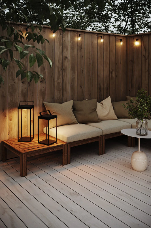 Pure svart lampa 53 cm skandinavisk design | Pure black lamp Scandinavian design | Pure schwarz Lampe skandinavisches Design