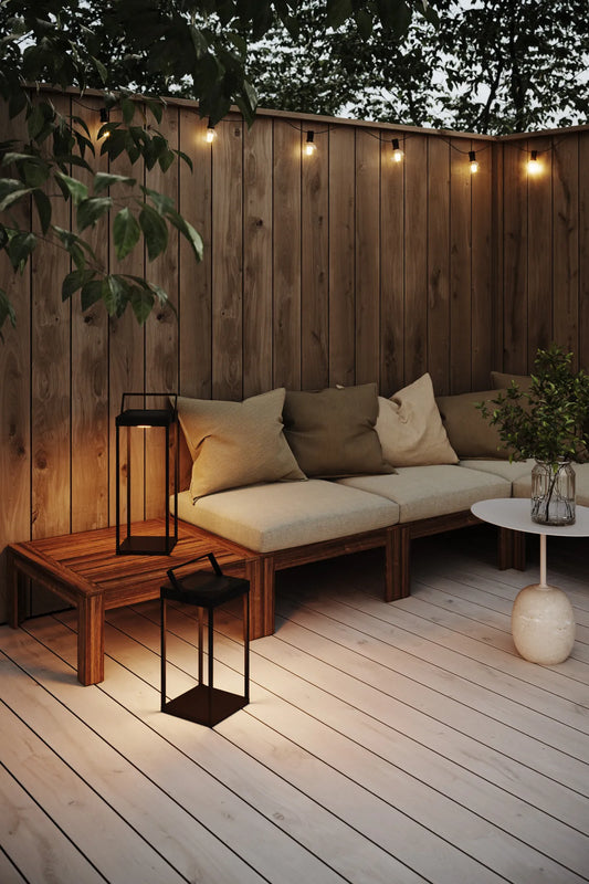 Pure svart lampa 53 cm stilren belysning | Pure black lamp minimalist | Pure schwarz Lampe minimalistische Beleuchtung