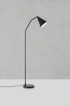 Funil svart golvlampa stilren belysning skandinavisk design | Funil black floor lamp Scandinavian design | Funil schwarz