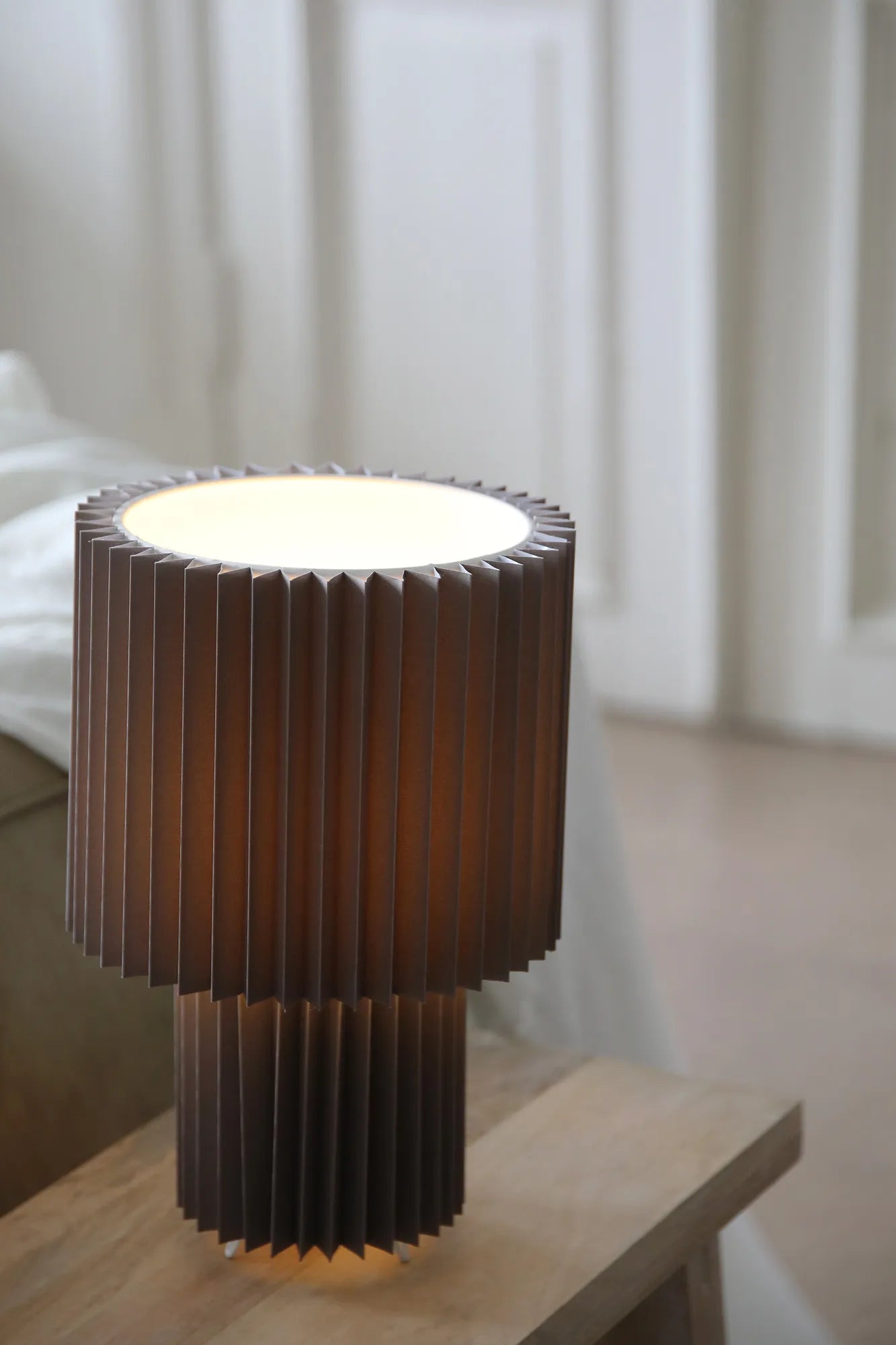 Catis grå bordslampa 32 cm skandinavisk design | Catis grey table lamp | Catis grau Tischlampe skandinavisches Design