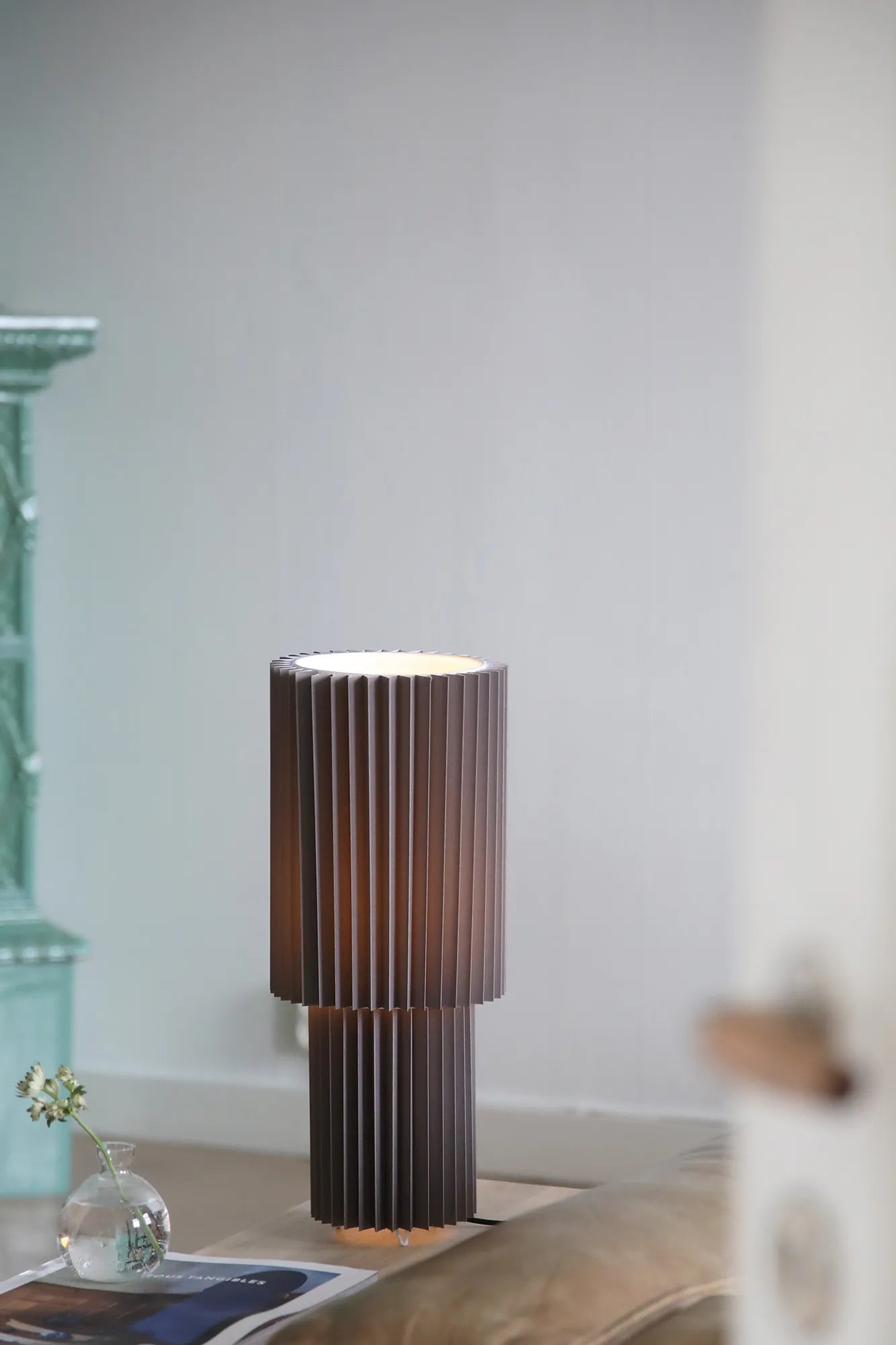 Catis grå bordslampa 45 cm belysning | Catis grey table lamp | Catis grau Tischlampe