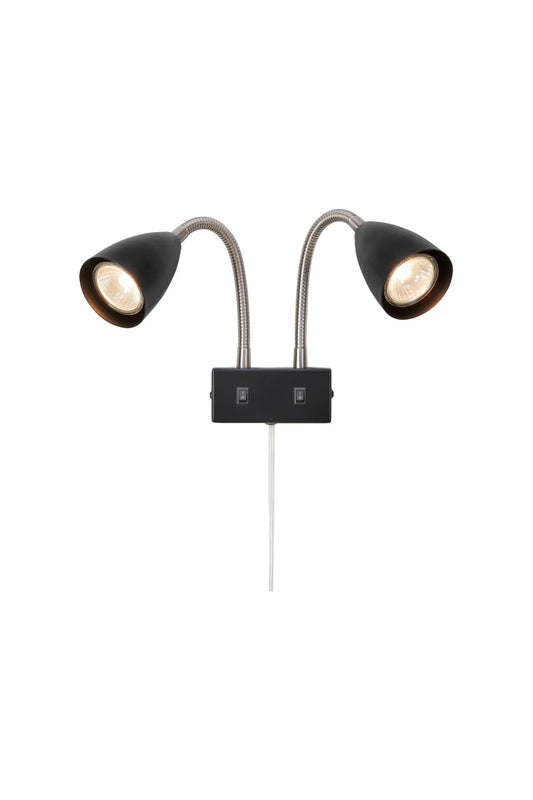 Ciro svart vägglampa 108901 | Ciro black wall lamp 108901 | Ciro schwarz Wandleuchte 108901