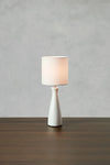 Birillo vit bordslampa stilren belysning | Birillo white table lamp | Birillo weiß Tischlampe minimalistische Beleuchtung