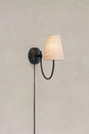 Amar svart vägglampa stilren belysning | Amar black wall lamp | Amar schwarz Wandleuchte minimalistische Beleuchtung