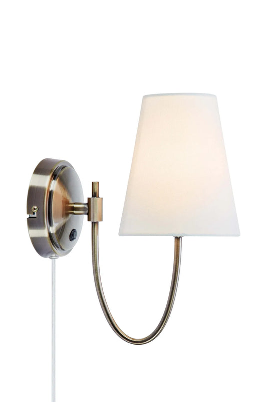 Amar mässing vägglampa 108908 | Amar brass wall lamp 108908 | Amar Messing Wandleuchte 108908