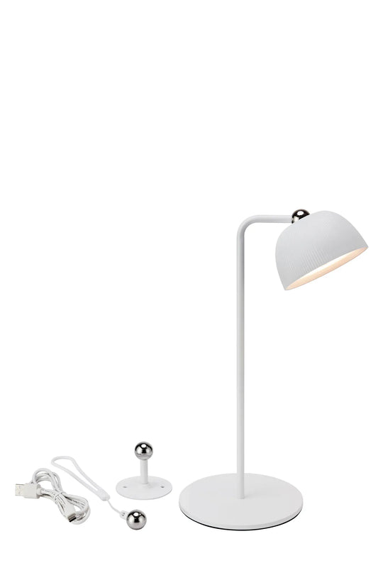 Diverse vit bordslampa 108925 | Diverse white table lamp 108925 | Diverse weiß Tischlampe 108925
