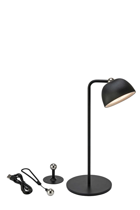 Diverse svart bordslampa 108951 | Diverse black table lamp 108951 | Diverse schwarz Tischlampe 108951