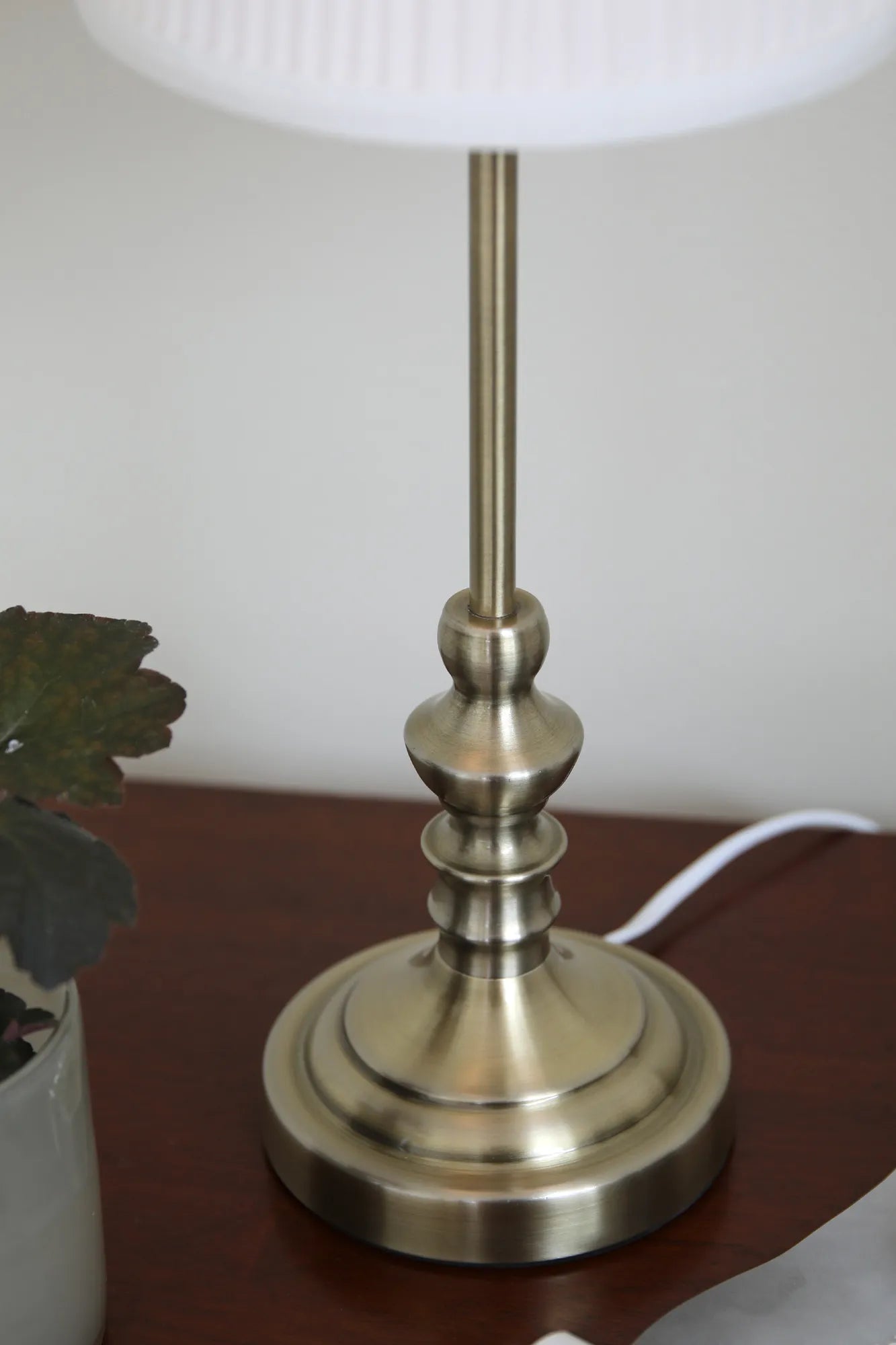 Noble mässing bordslampa 56 cm skandinavisk design | Noble brass table lamp | Noble Messing Tischlampe skandinavisches Design