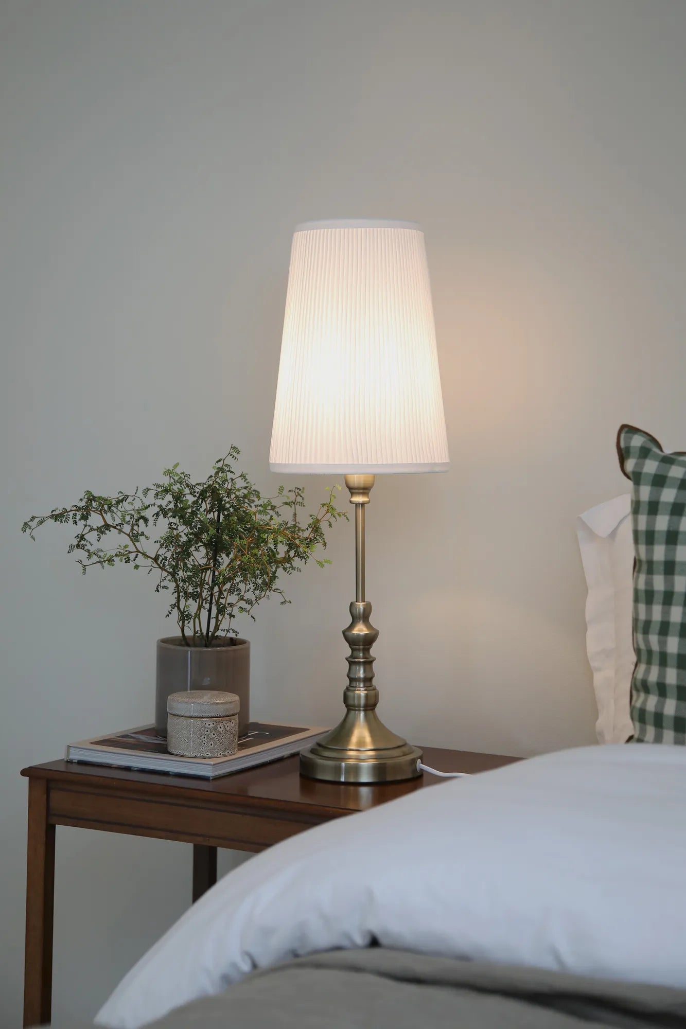 Noble mässing bordslampa 66 cm belysning | Noble brass table lamp | Noble Messing Tischlampe