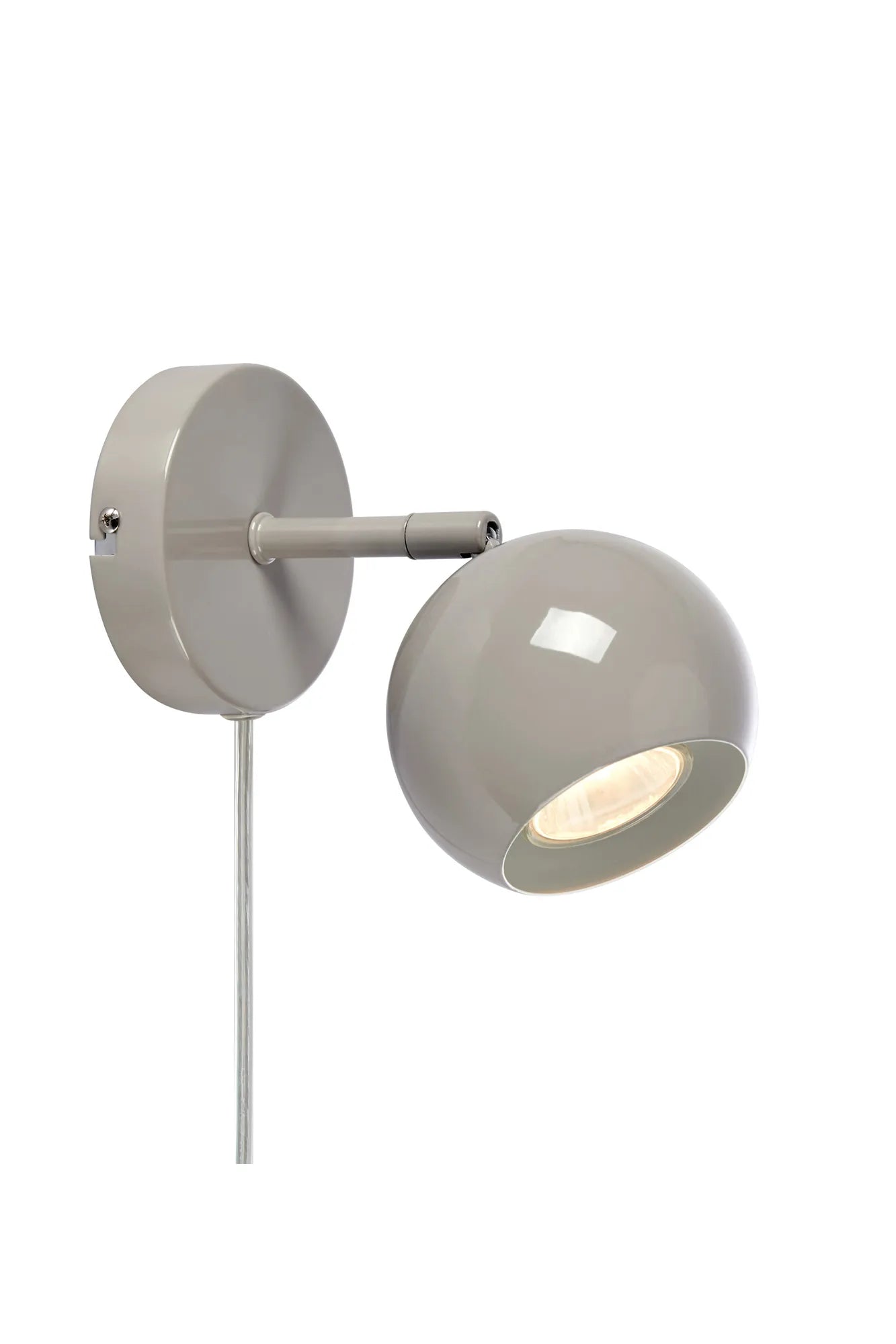 Pop grå vägglampa 108983 | Pop grey wall lamp 108983 | Pop grau Wandleuchte 108983