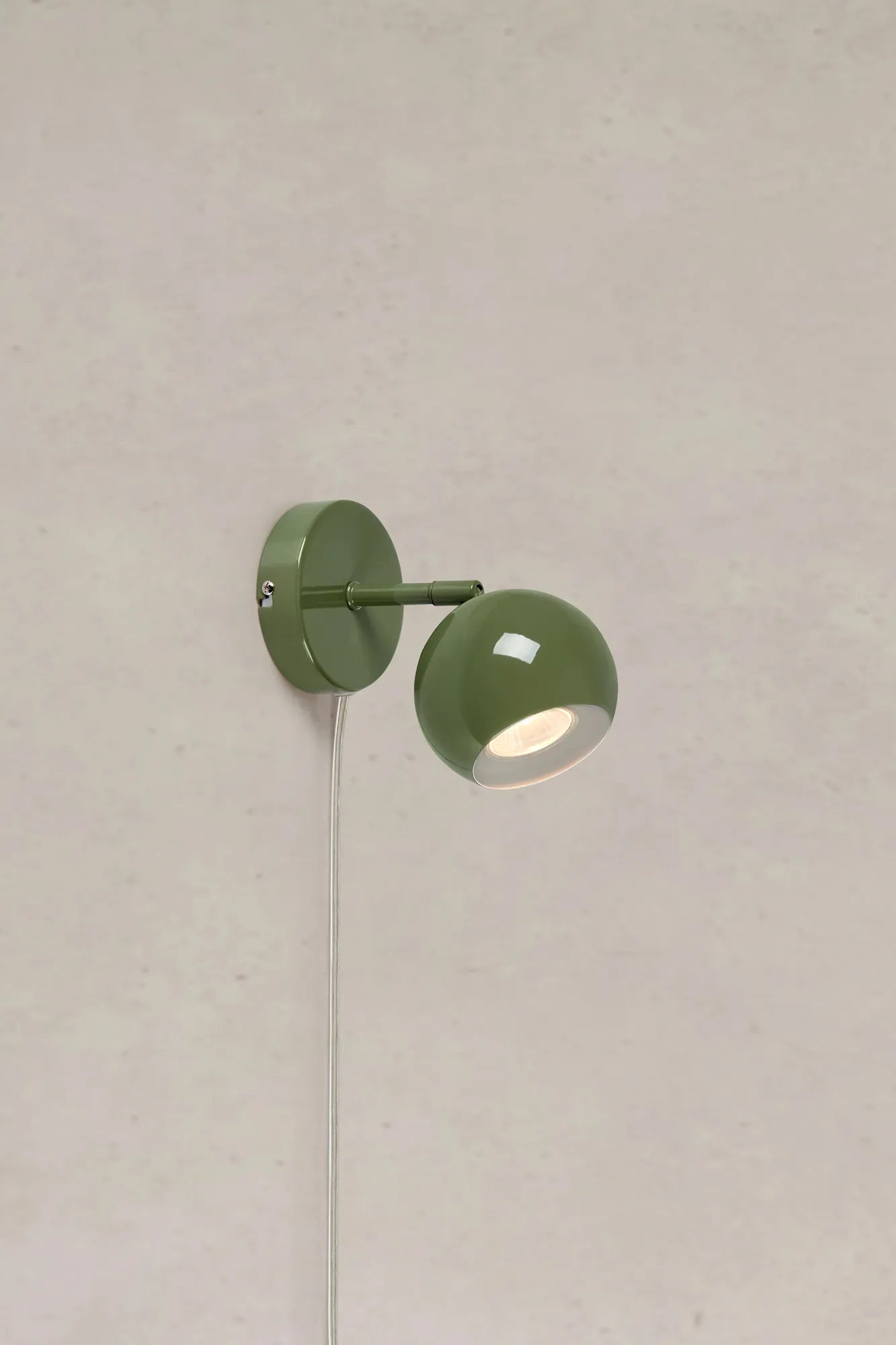 Pop grön vägglampa stilren belysning | Pop green wall lamp minimalist | Pop grün Wandleuchte minimalistische Beleuchtung