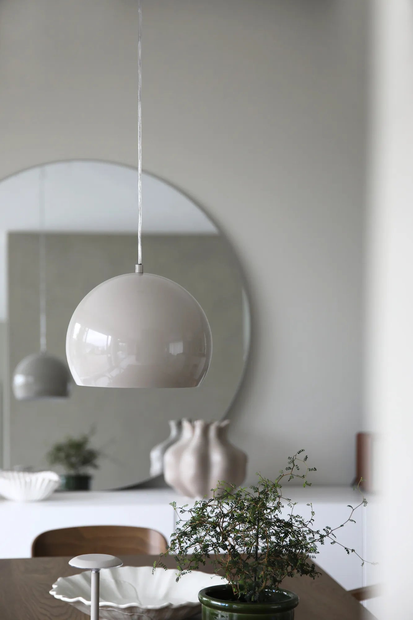 Pop grå taklampa 28 cm belysning | Pop grey pendant lamp | Pop grau Pendelleuchte