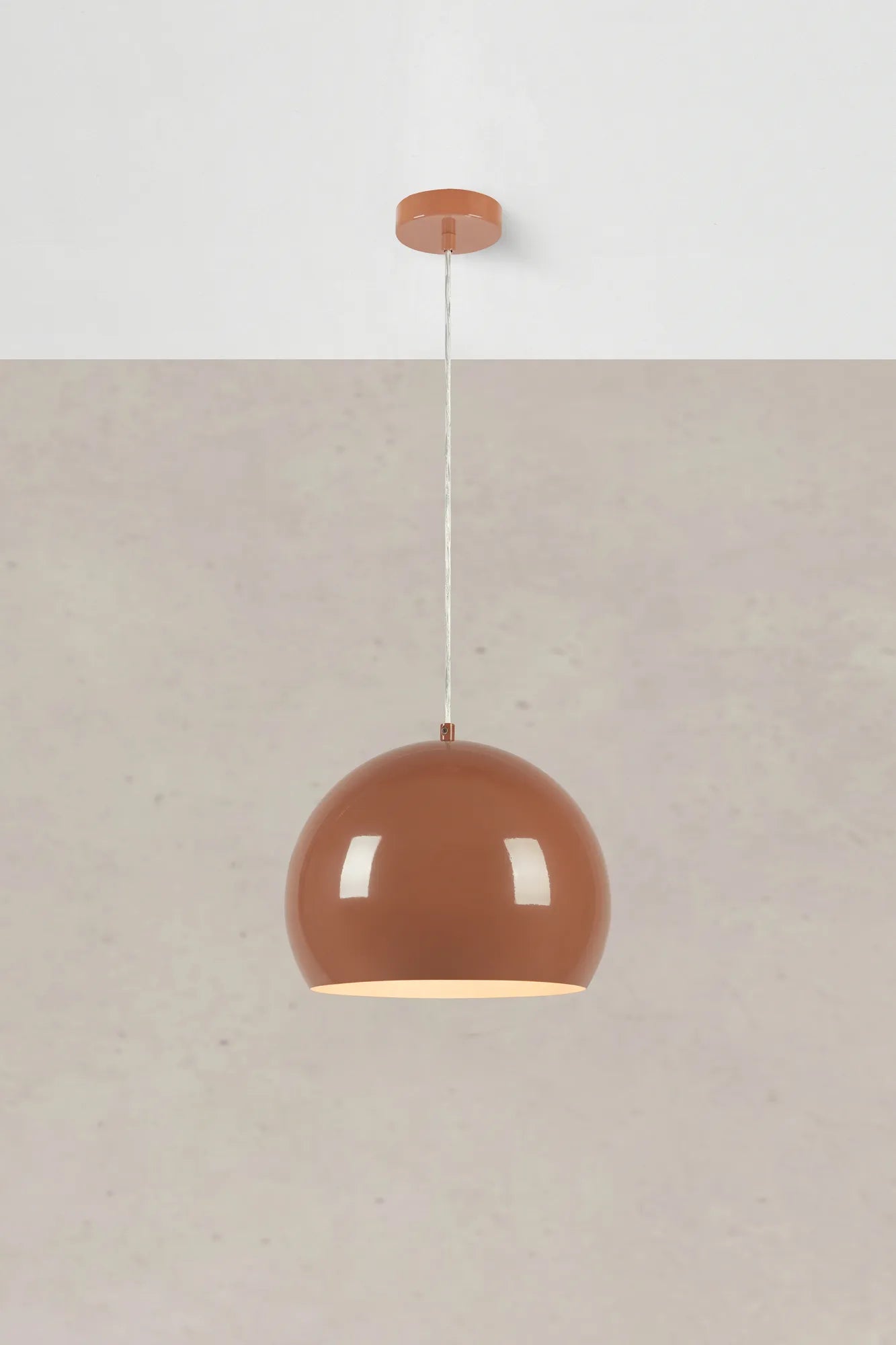 Pop Ceiling Lamp Brown 28 cm