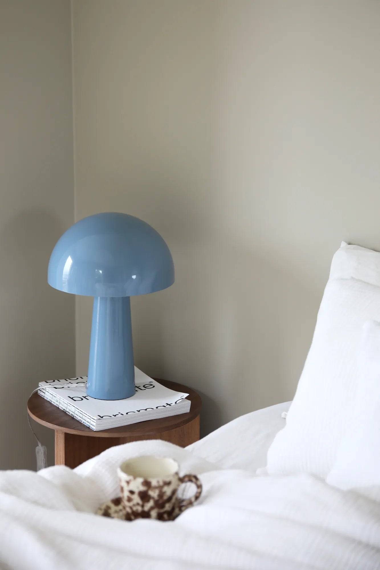 Mantar blå bordslampa belysning | Mantar blue table lamp | Mantar blau Tischlampe