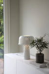 Verbera vit bordslampa belysning | Verbera white table lamp | Verbera weiß Tischlampe