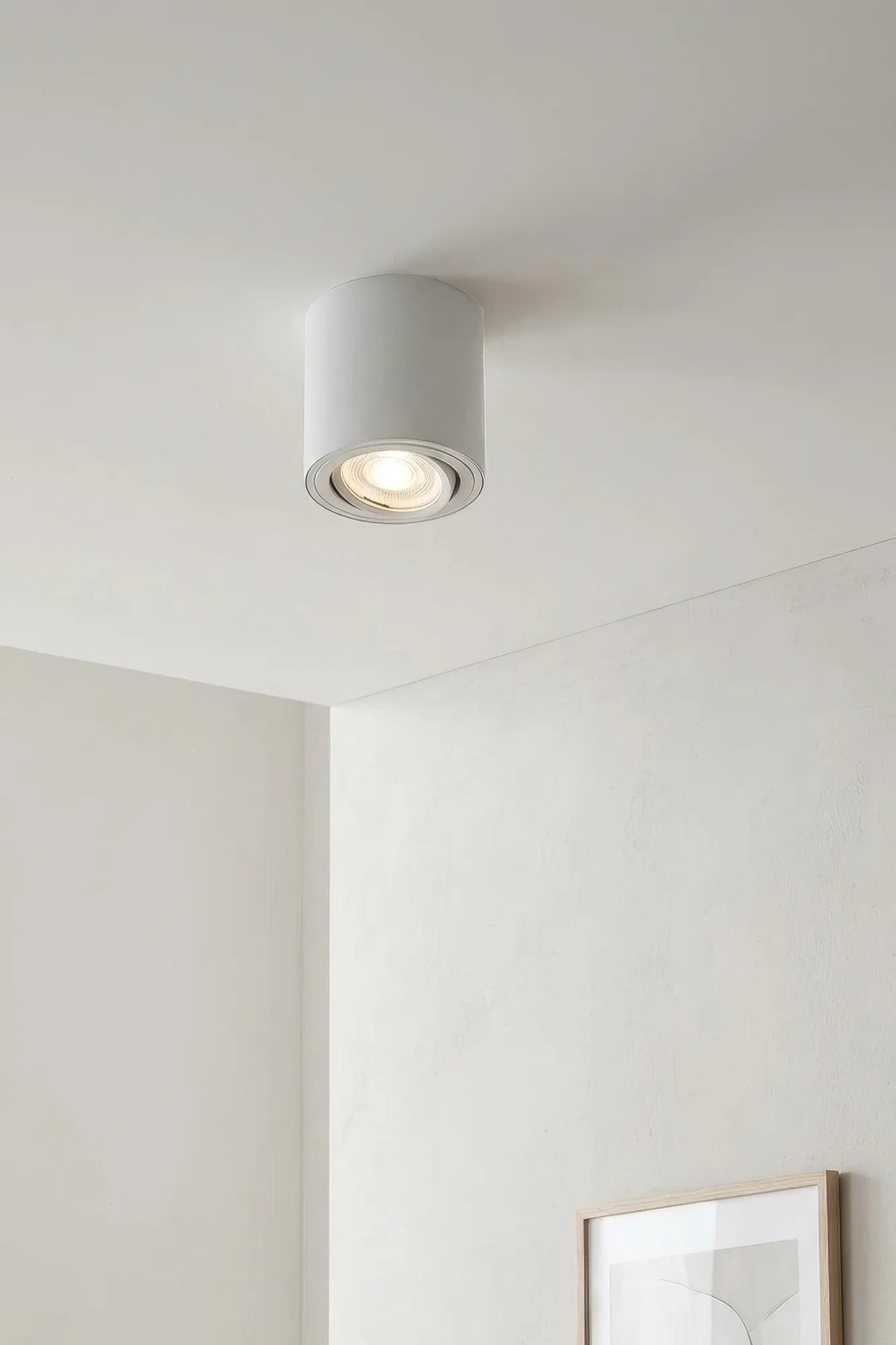 Diretto Downlight Biały Ściemnialny