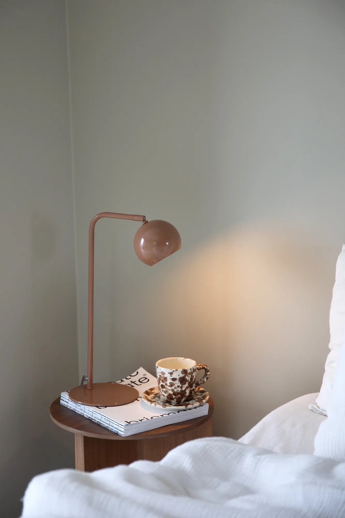 Pop brun bordslampa belysning | Pop brown table lamp | Pop braun Tischlampe