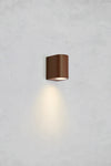 Alor Fassadenleuchte Corten