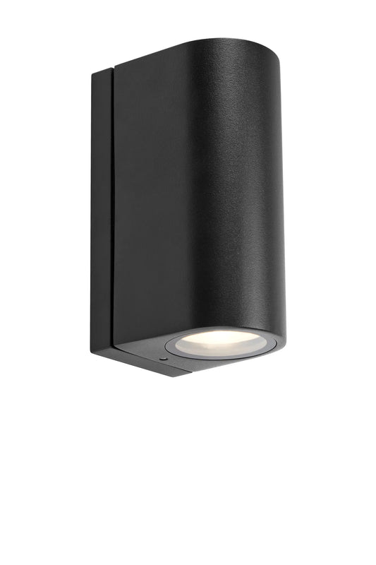 Alor Fasadlampa Svart Dubbel