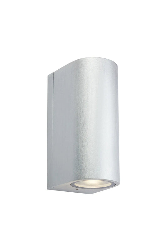 Alor Fasadlampa Silver Dubbel