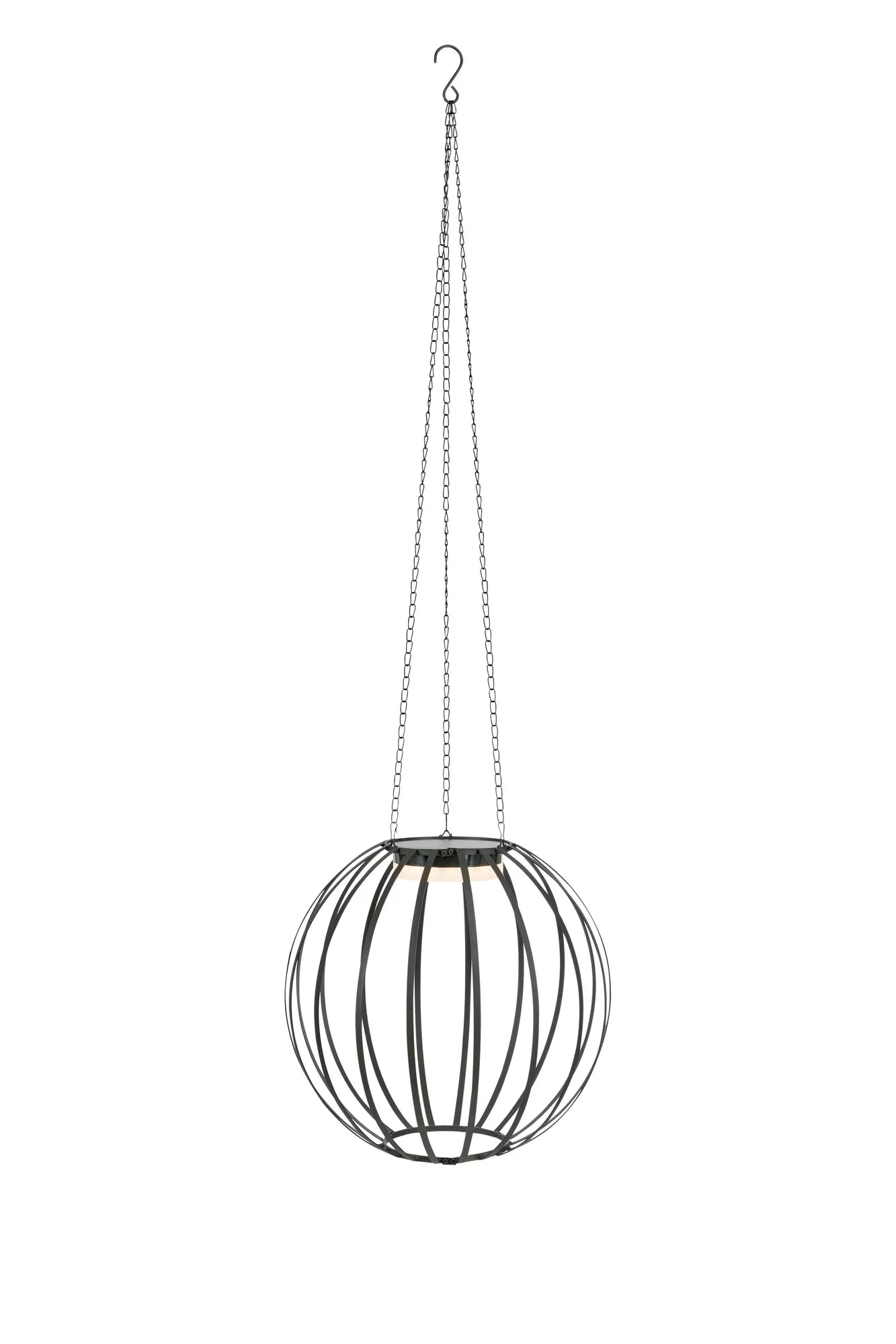 Kivo Taklampa Svart Solcell