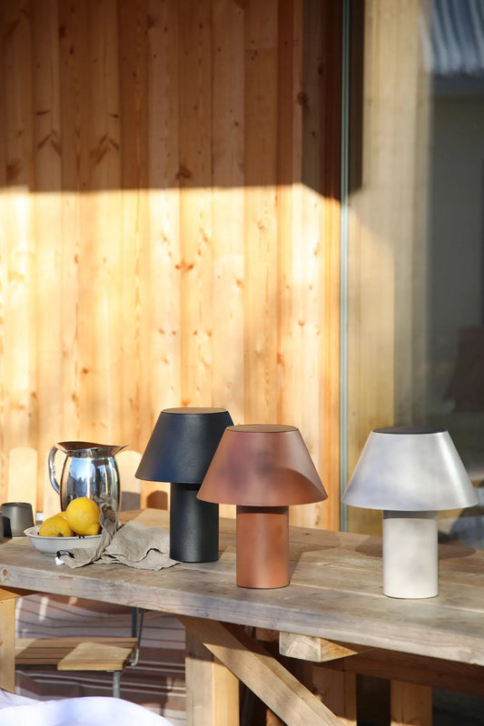 Vivo Bordslampa Solcell Svart