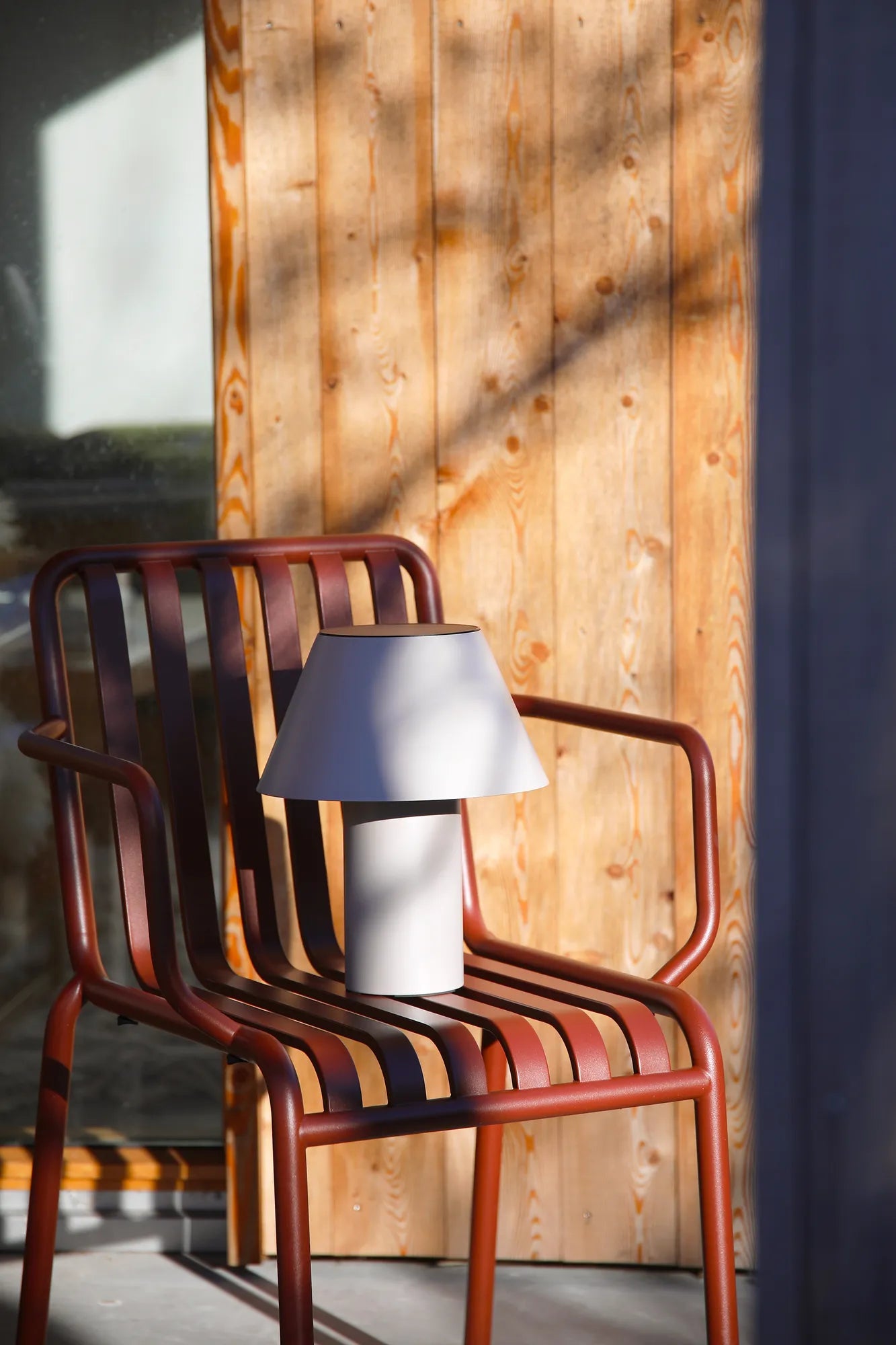 Vivo Bordslampa Solcell Grå