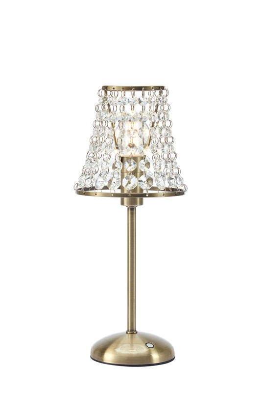 Liora Uppladdningsbar Bordslampa Mässing