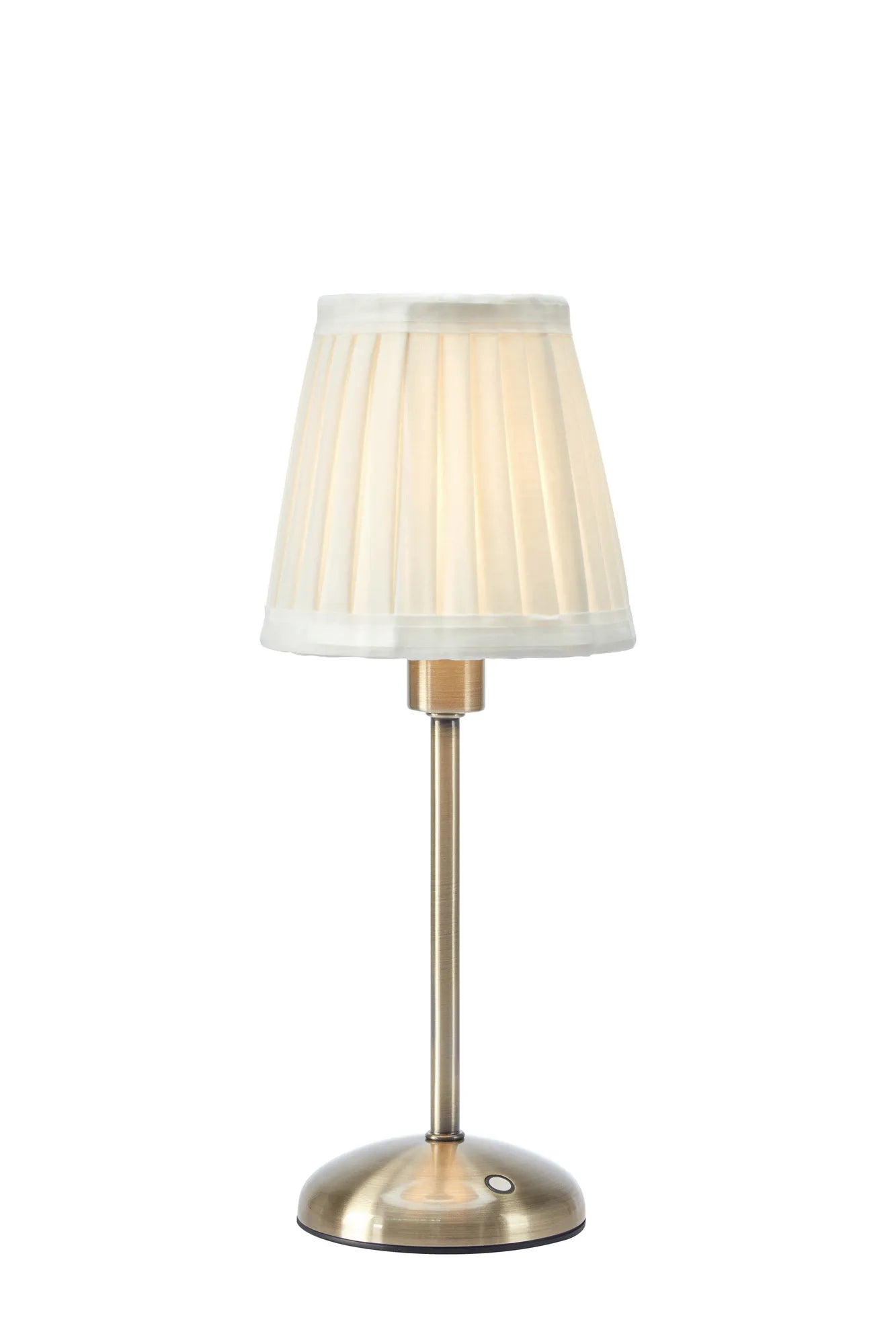 Anno Uppladdningsbar Bordslampa Vit/Mässing