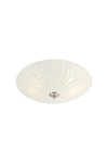 Perla Flush Mount White